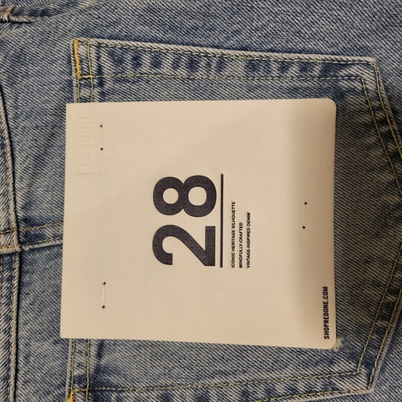 RE/DONE Midi Denim Skirt - Picture 8 of 8